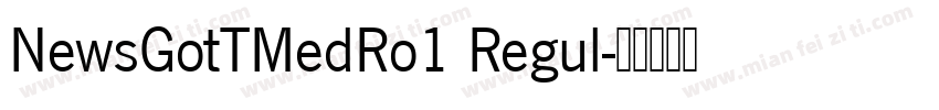 NewsGotTMedRo1 Regul字体转换